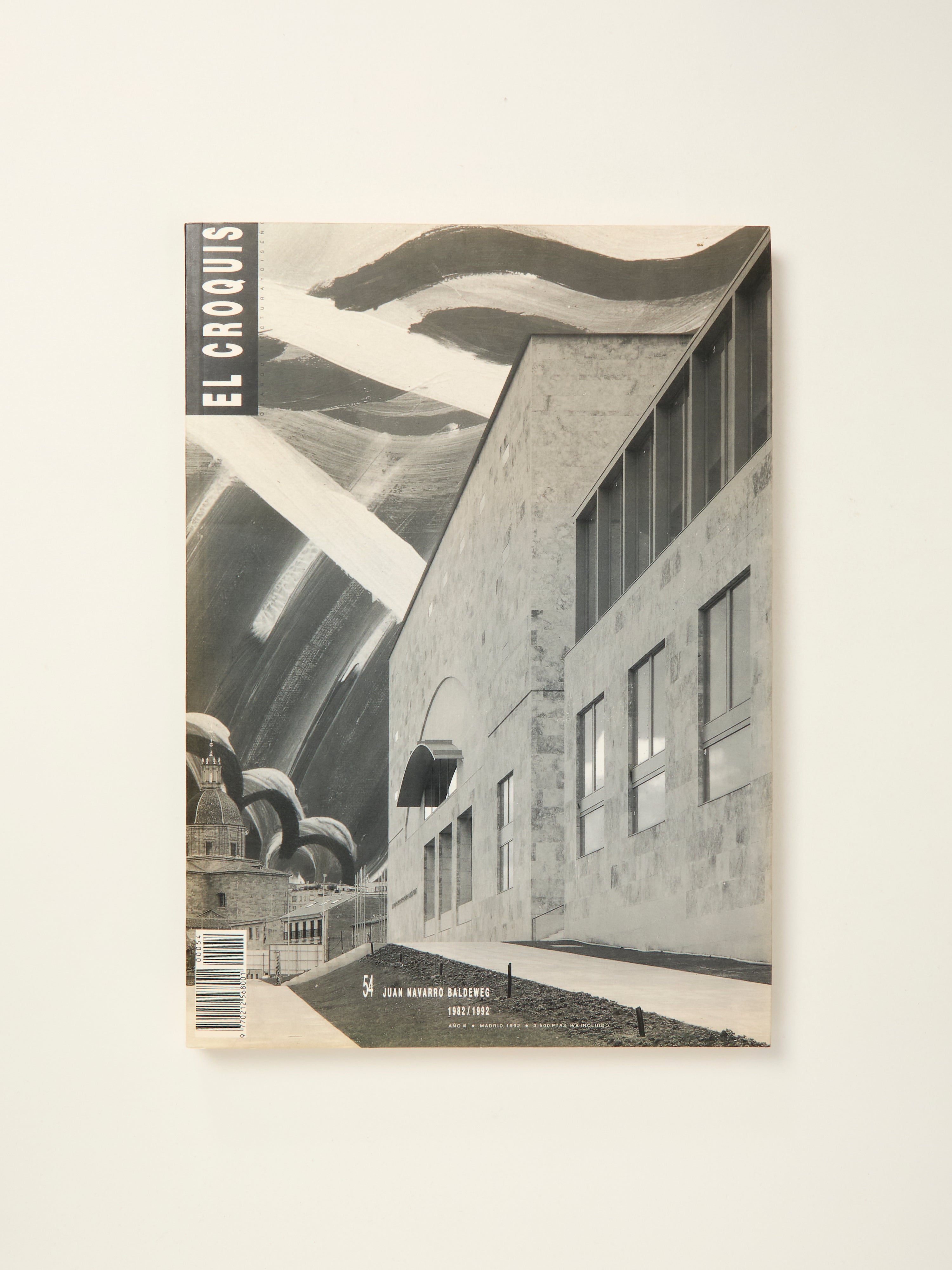 El Croquis 54: Juan Navarro Baldeweg Architecture Monograph 1982-1992 | Modern Design Book for Architects, Students & Collectors | Perfect for Studio Reference, Academic Research & Art Collection