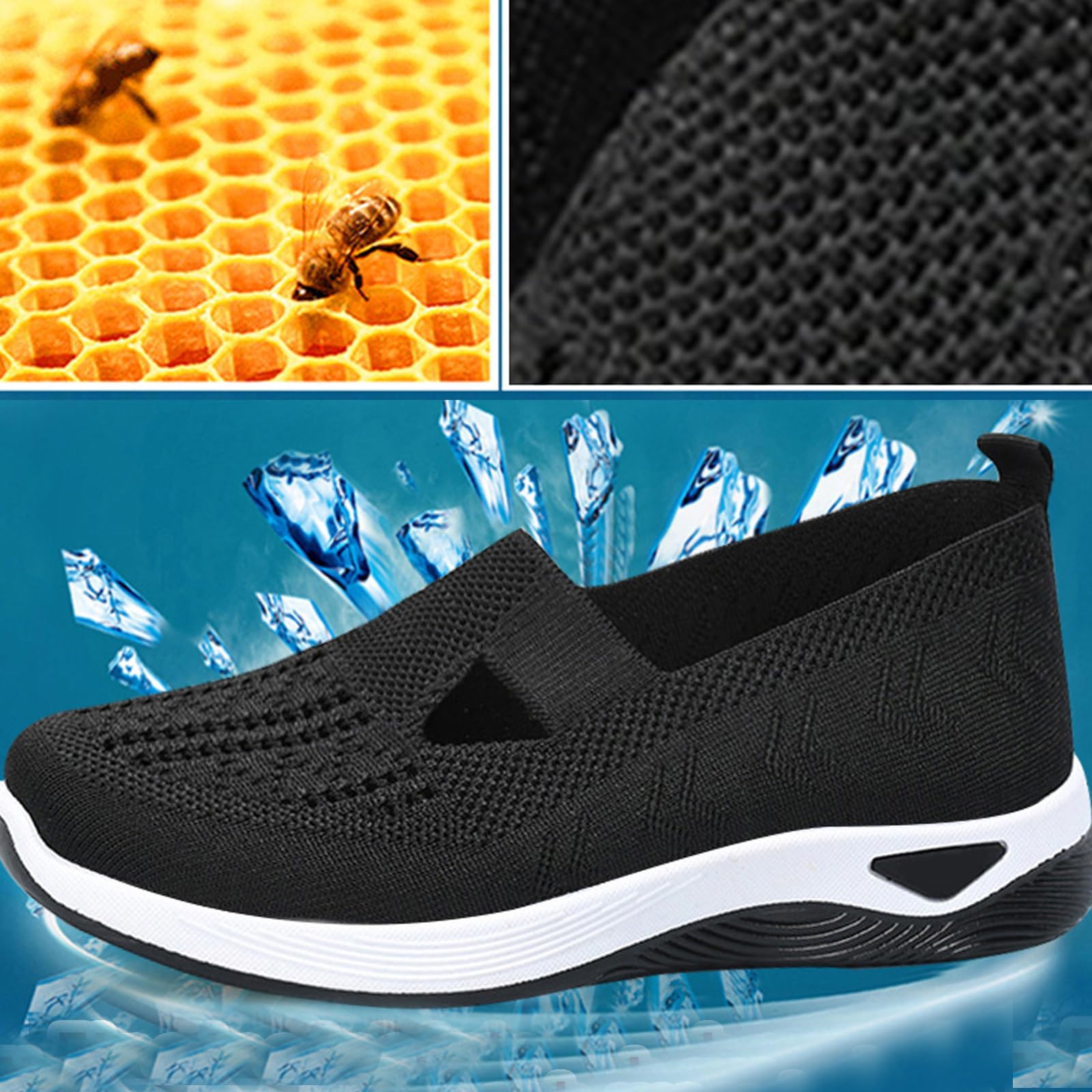 Women's Orthopedic Walking Shoes - Arch Support Sandals for Hiking & Sports