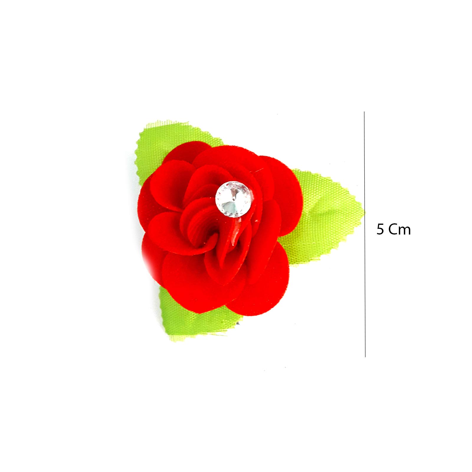 Rapidsflow Hair Clips Set - 6pc Flower Hair Accessories for Women & Girls - Perfect for Parties & Weddings