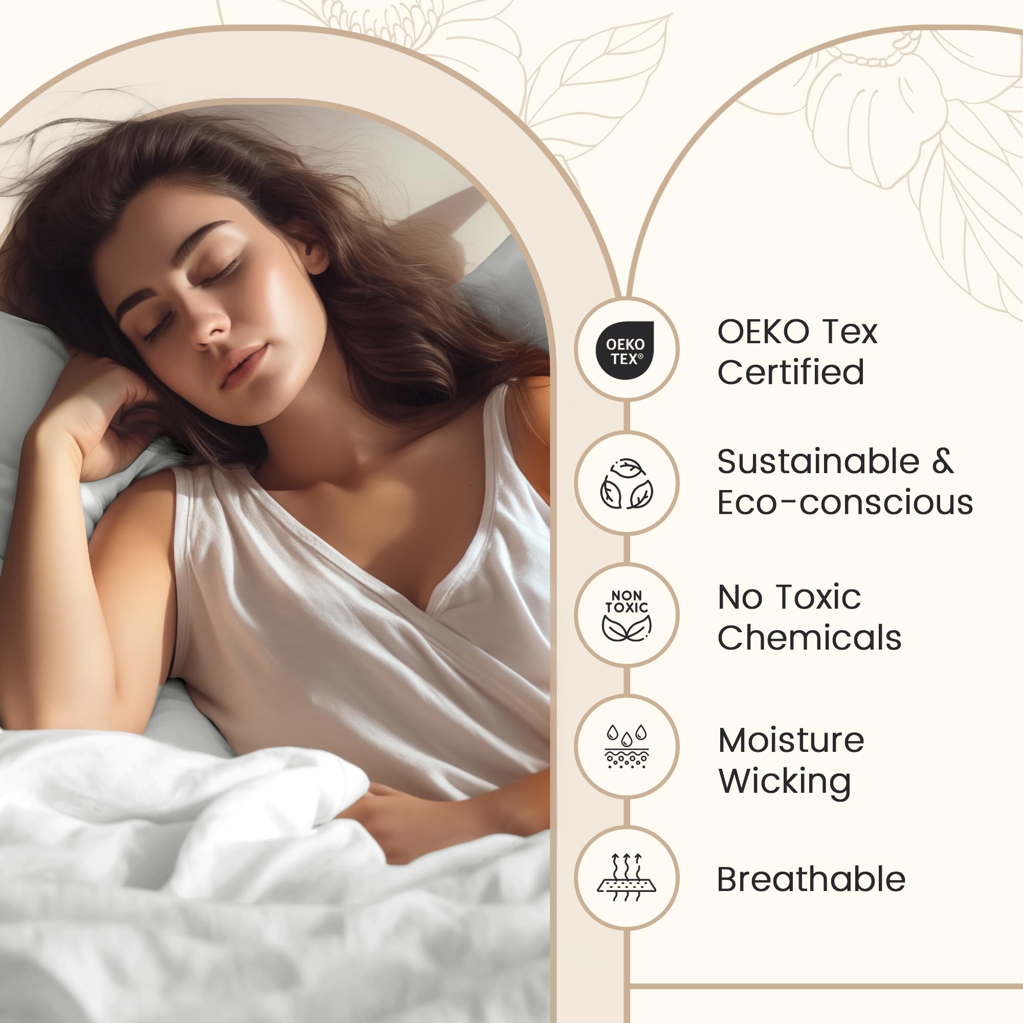 Premium 800 Thread Count Egyptian Cotton King Size Sheet Set - Luxury Sateen Weave Bedding with Pillowcases | Hotel Quality White Sheets for King Beds | Perfect for Master Bedrooms, Guest Rooms & Upscale Hotels