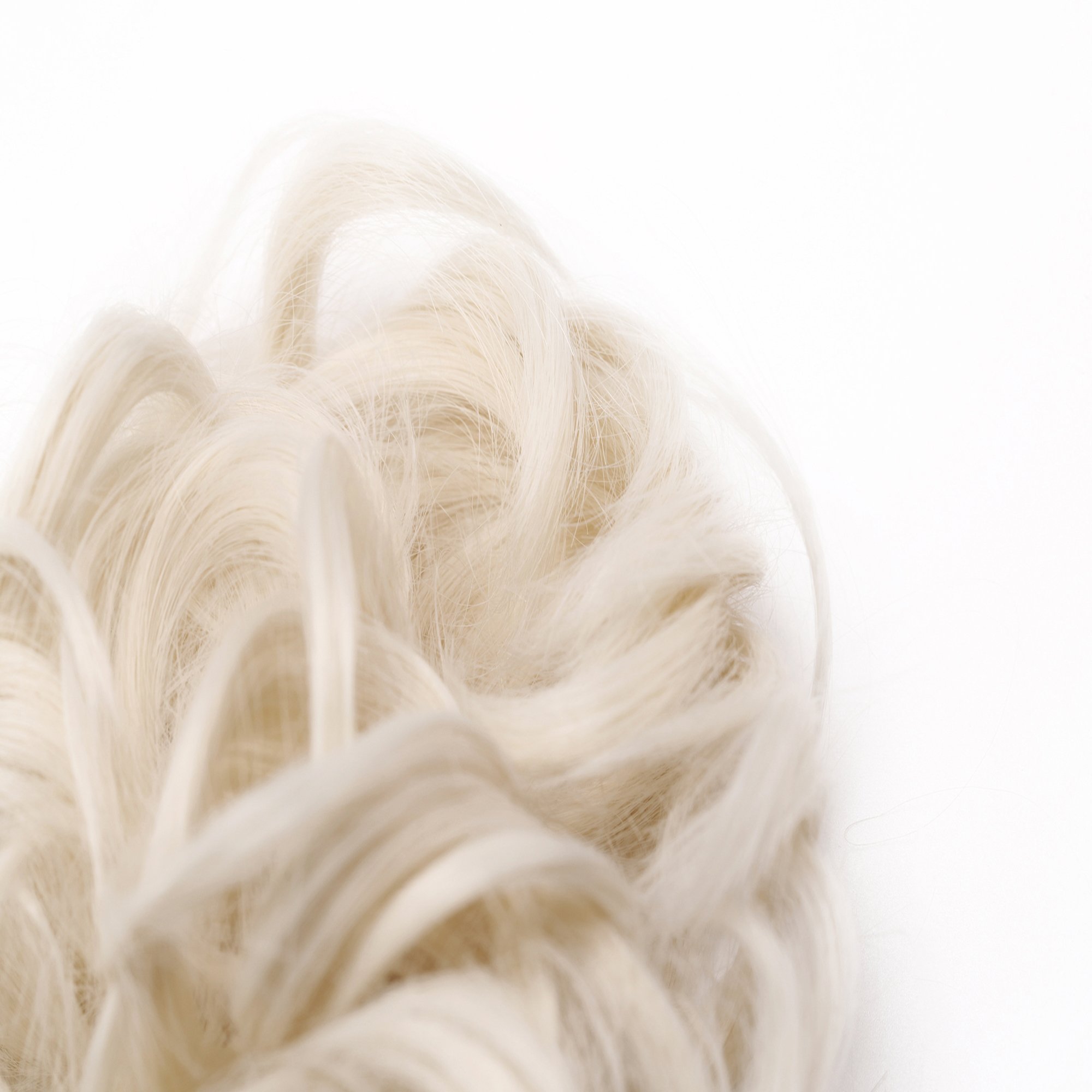 Messy Hair Bun Extensions - Chignon Hairpiece for Updo & Ponytail - Seamless Scrunchy Hair Bun for Women - Perfect for Weddings, Parties & Everyday Styling