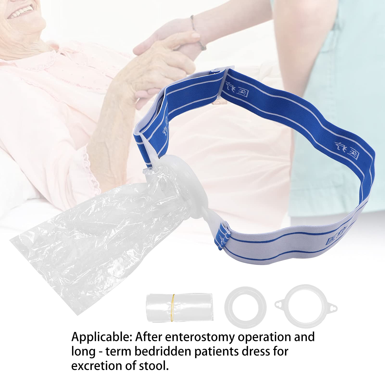 Premium Ostomy Bags Pack of 100 - Skin-Friendly Silicone Colostomy & Ileostomy Care Pouches for Comfort & Discretion | Ideal for Daily Use, Travel & Active Lifestyle