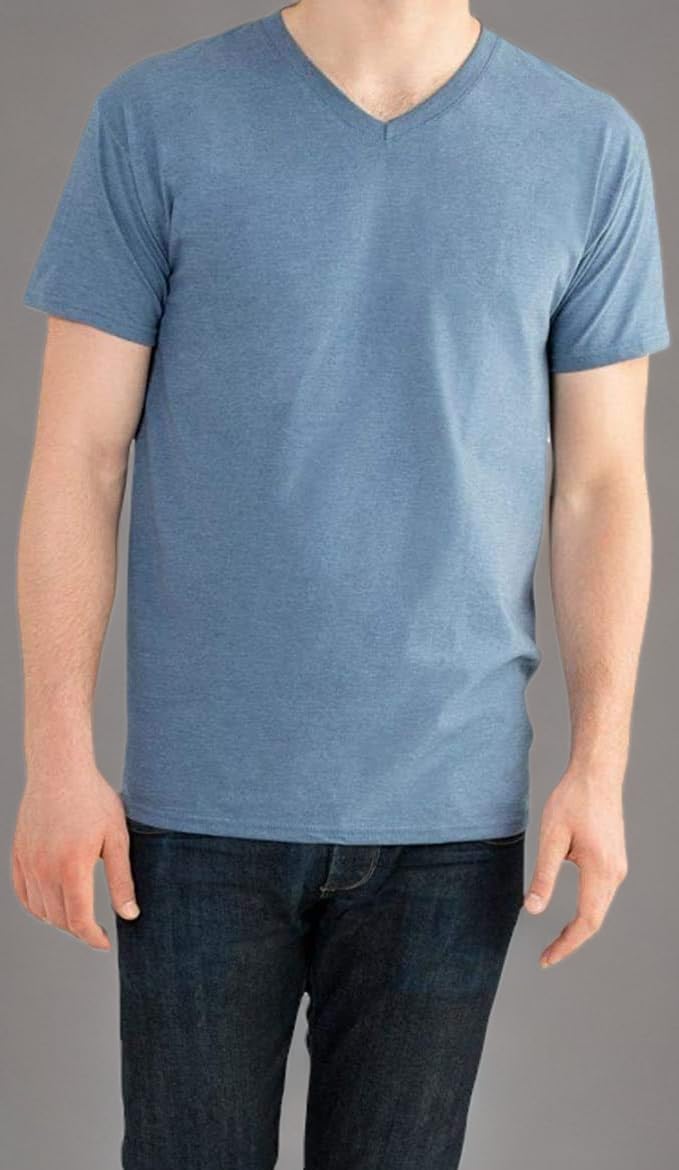 Fruit of the Loom Men's Classic Cotton T-Shirt - Soft Comfort Fit Crewneck Tee for Casual Wear, Gym & Everyday Outfits