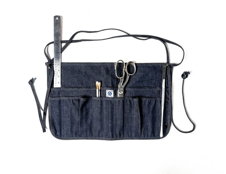 Durable Denim Waist Apron for Cooking, Baking & BBQ - Adjustable Waistband & Multiple Pockets for Kitchen, Restaurant & Outdoor Grilling