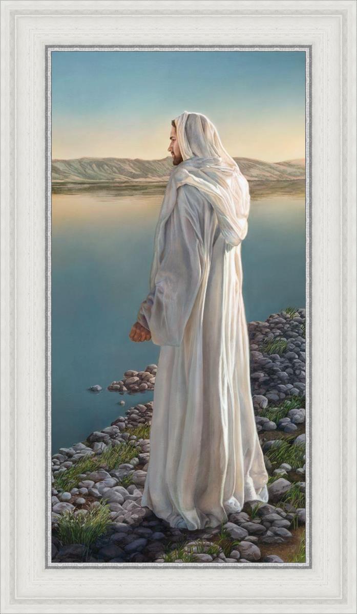 Come Follow Me by Liz Lemon Swindle - Inspirational Christian Art Print for Home, Office & Church Decor - Perfect for Gifts & Spiritual Uplift