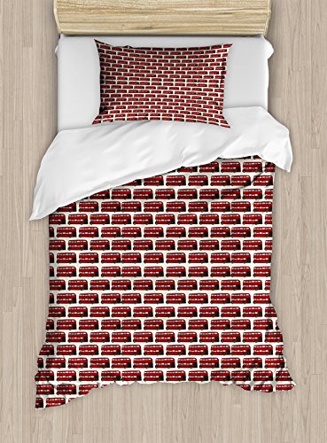 Red Grey Cream