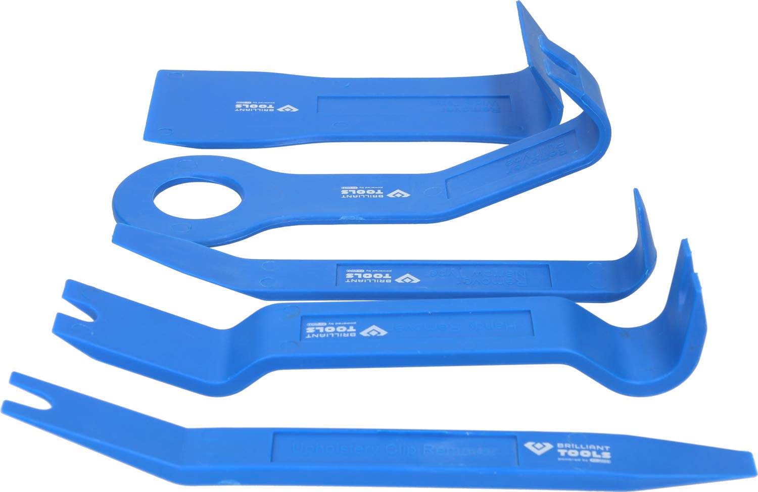 BRILLIANT TOOLS 5-Piece Trim Wedge Set - for Auto & DIY Installation