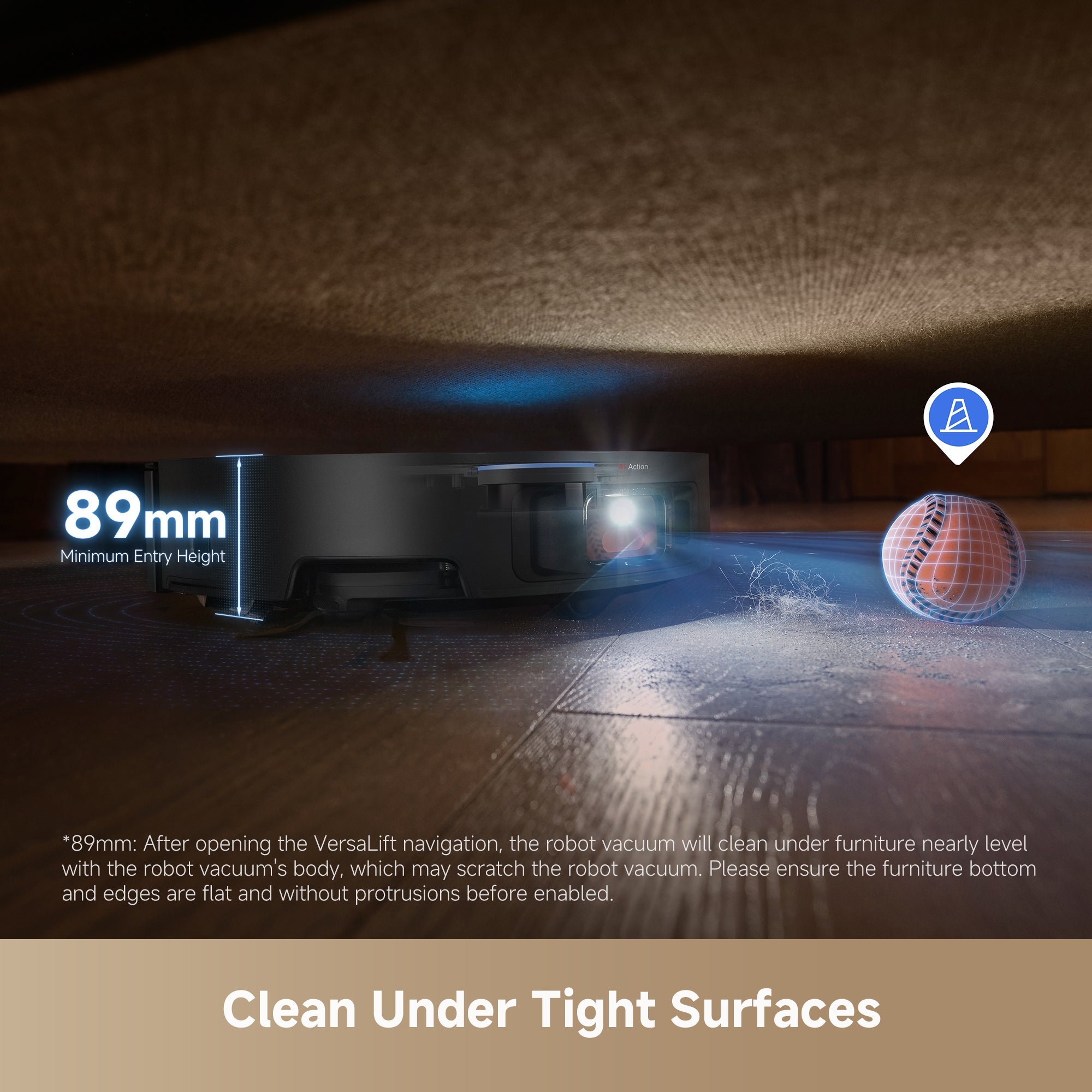 Dreame X50 Ultra Robot Vacuum and Mop with Auto-Empty Station & Self-Cleaning Mop | Smart Home Cleaning for Hardwood Floors, Carpets & Pet Hair | Ideal for Large Homes & Busy Families
