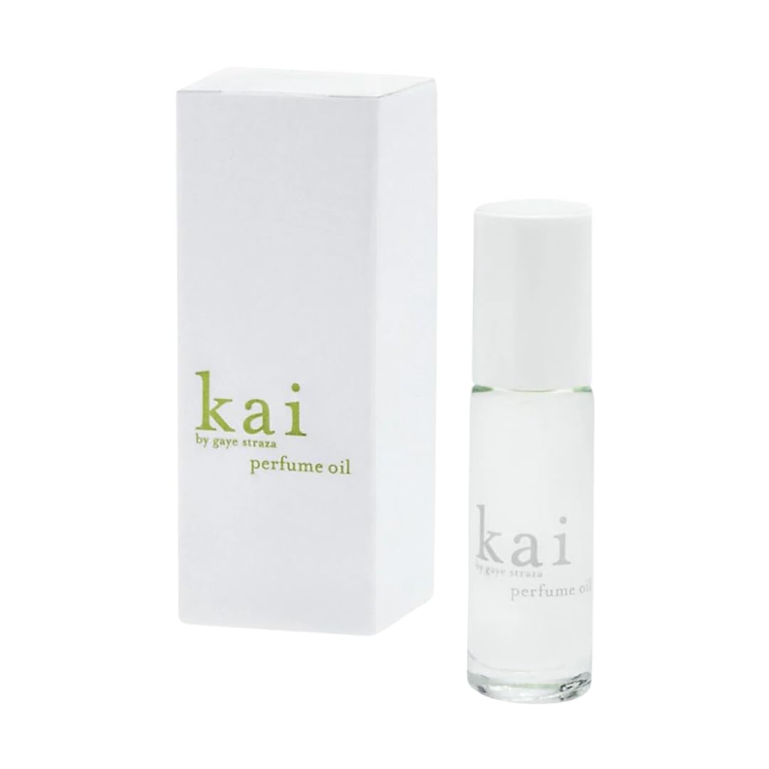 Kai Perfume Oil Roll-On 0.12 Oz - Garden Wrapped in White Exotic Floral Scent for Women | Long-Lasting Fragrance Oil for Daily Wear, Date Night & Special Occasions
