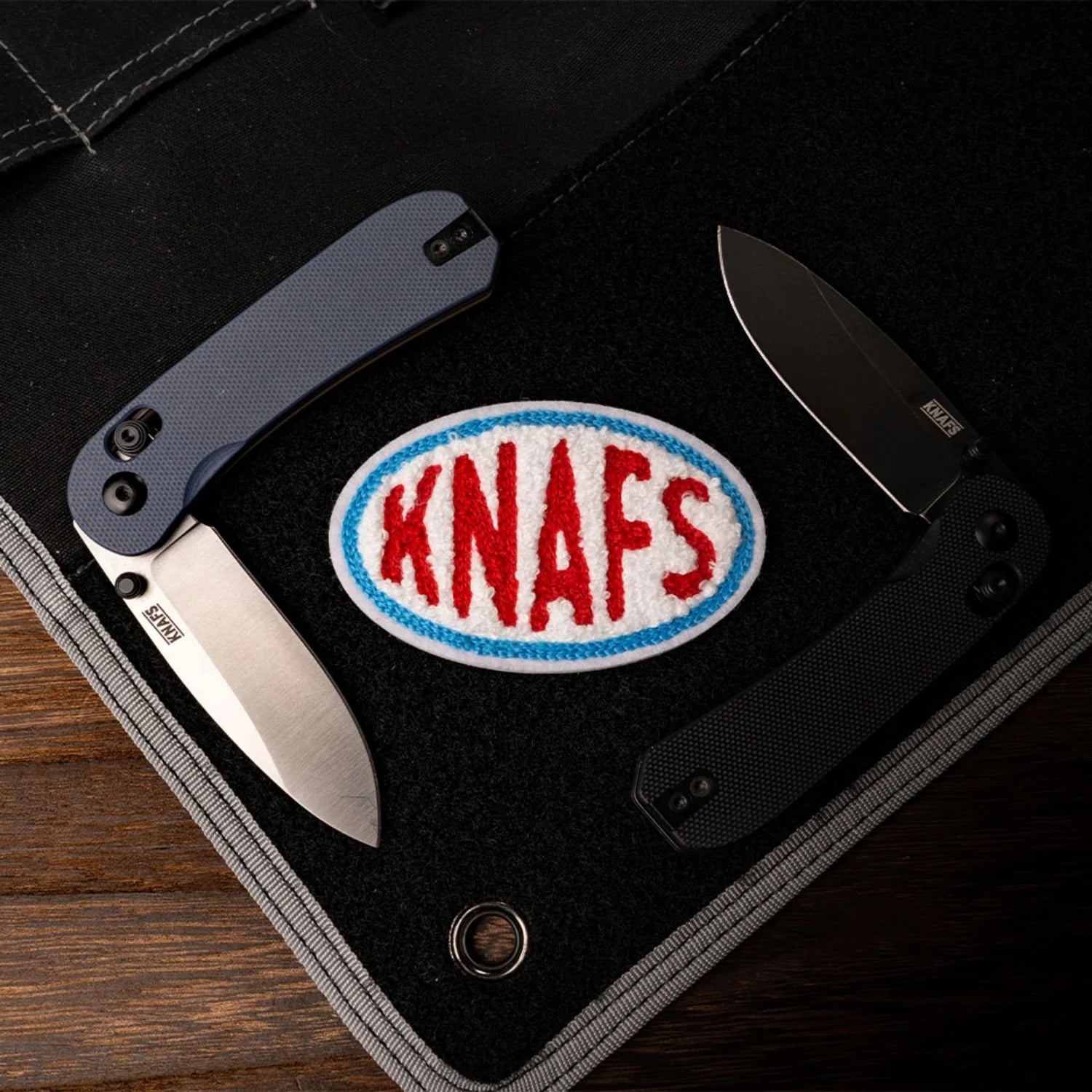 Knafs Americana Chenille Patch - Patriotic Embroidered Iron-On Patch for Jackets, Hats & Bags - Perfect for DIY Crafts, Military Apparel & American Pride Decor