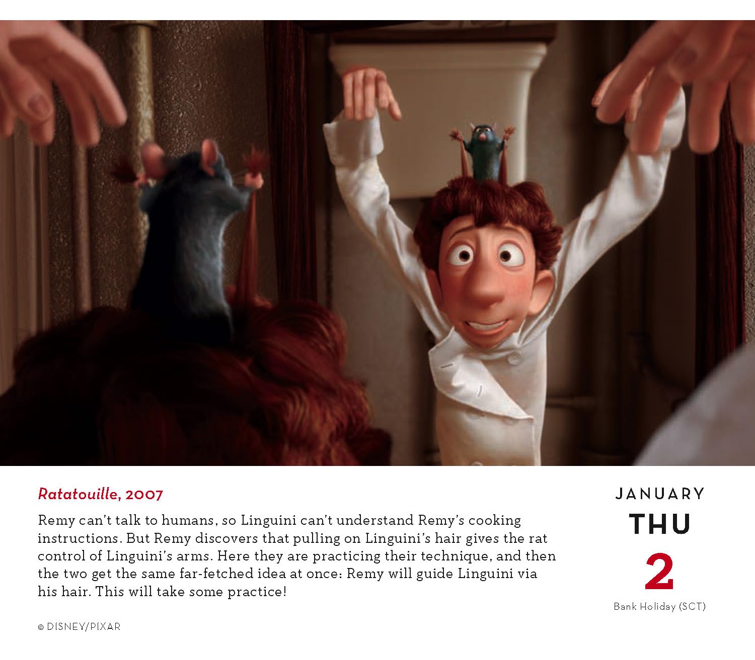 Disney A Year of Animation 2025 Daily Wall Calendar - Fun Disney Character Pages for Each Day | Perfect for Office, Home Desk & Gift for Disney Fans