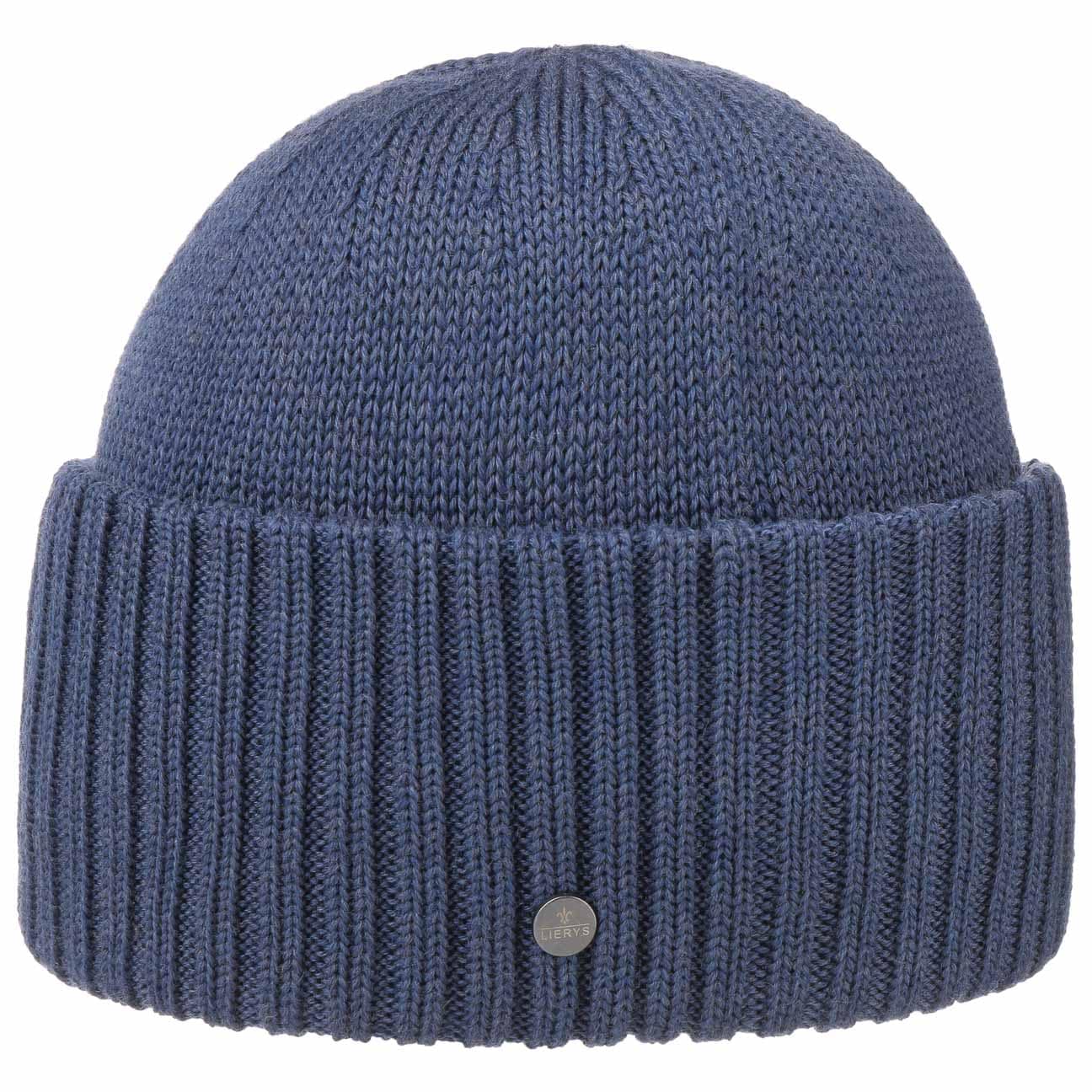 Lierys Big Cuff Merino Wool Hat - Warm Winter Beanie for Men & Women - Perfect for Skiing, Hiking, and Cold Weather Activities