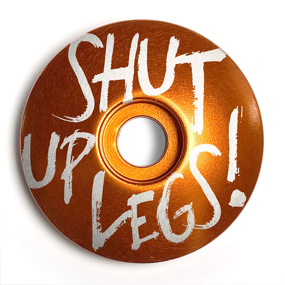 Shut Up Legs Bicycle Headset Cap - Premium Bike Stem Cap for Road & Mountain Bikes - Perfect for Cycling Enthusiasts & Commuters