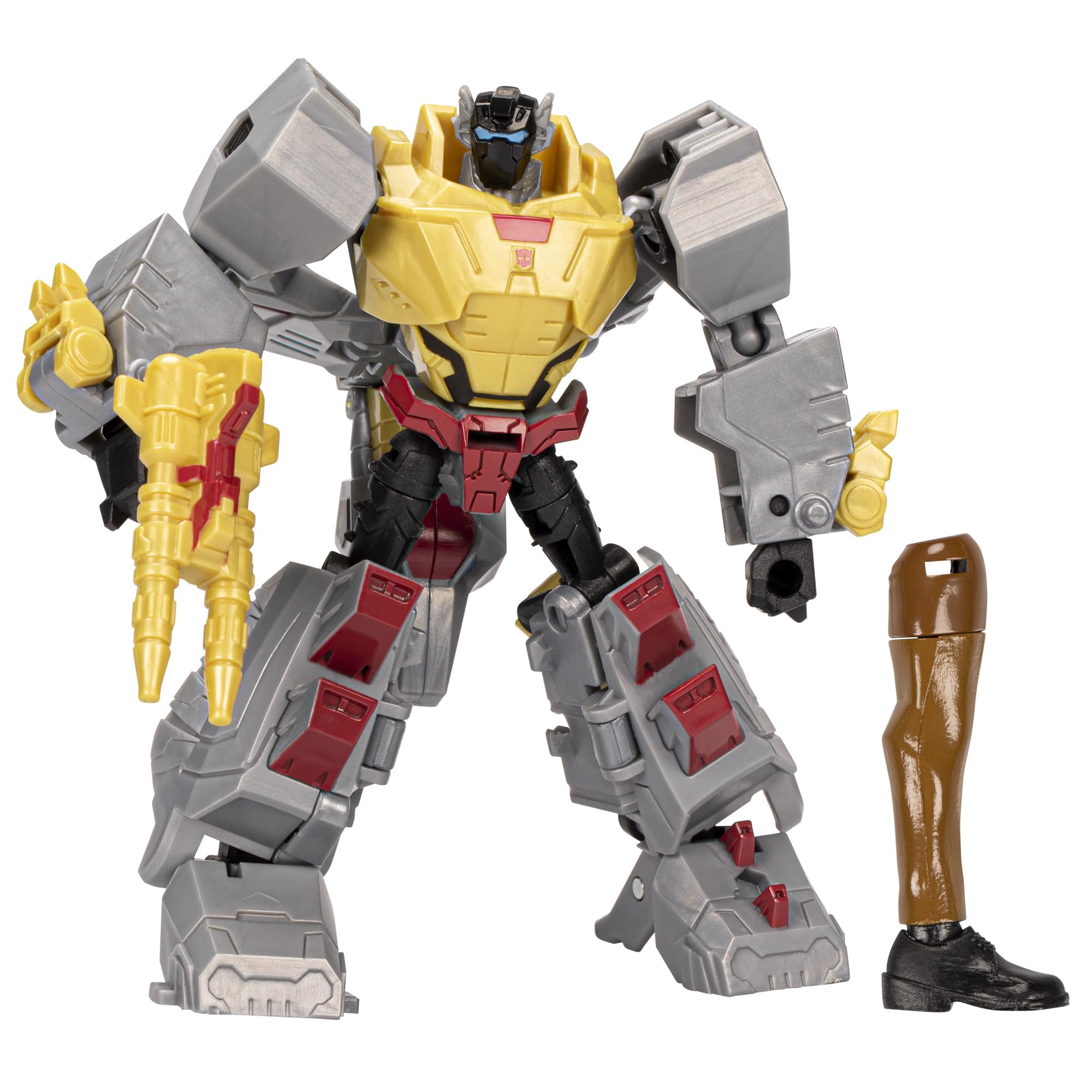 Transformers EarthSpark Deluxe Grimlock 5-Inch Action Figure - Robot Toy for Kids Age 6+ | STEM Learning, Birthday Gift & Collectible for Boys & Girls