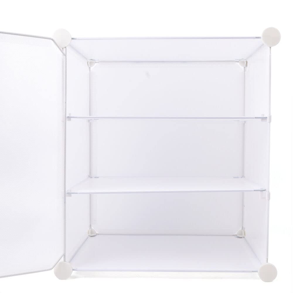 Gdrasuya10 12-Tier Stackable Shoe Rack Organizer - 96 Pair Clear Plastic Shoe Storage Boxes for Heels, Boots & Slippers | Durable, Expandable DIY Shoe Shelf | Perfect for Closet, Bedroom & Entryway Organization