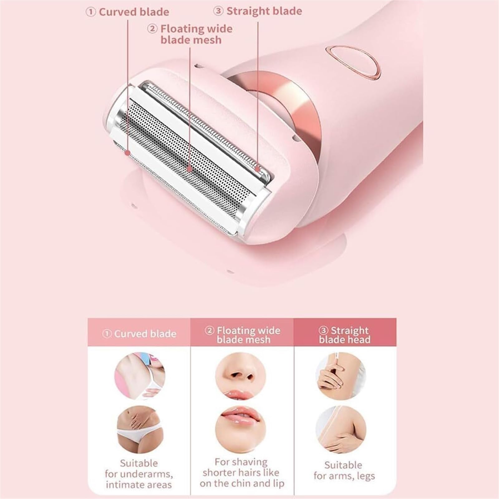 Breezelly Electric Shaver - Waterproof Smooth Shave Razor for Men with Caliculation Technology | Perfect for Travel, Gym & Daily Grooming Routine