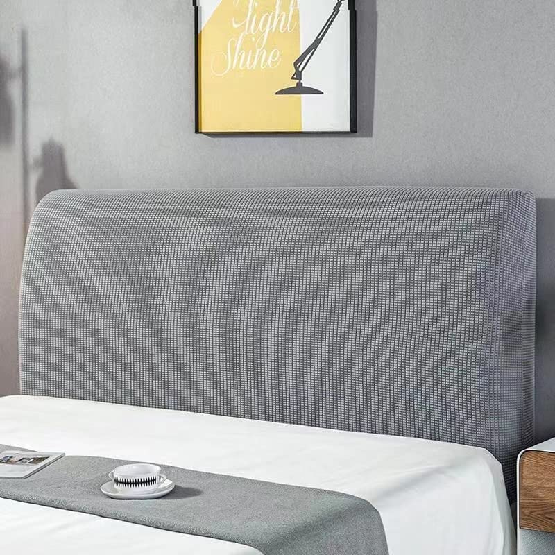 BEITUOPI Bed Headboard Cover Slipcover - Dustproof Stretchable Washable Protector for Single, Double, Twin, Queen, Full & California King Size Beds - Decorative Headboard Protector for Bedroom, Guest Room & Hotel Use