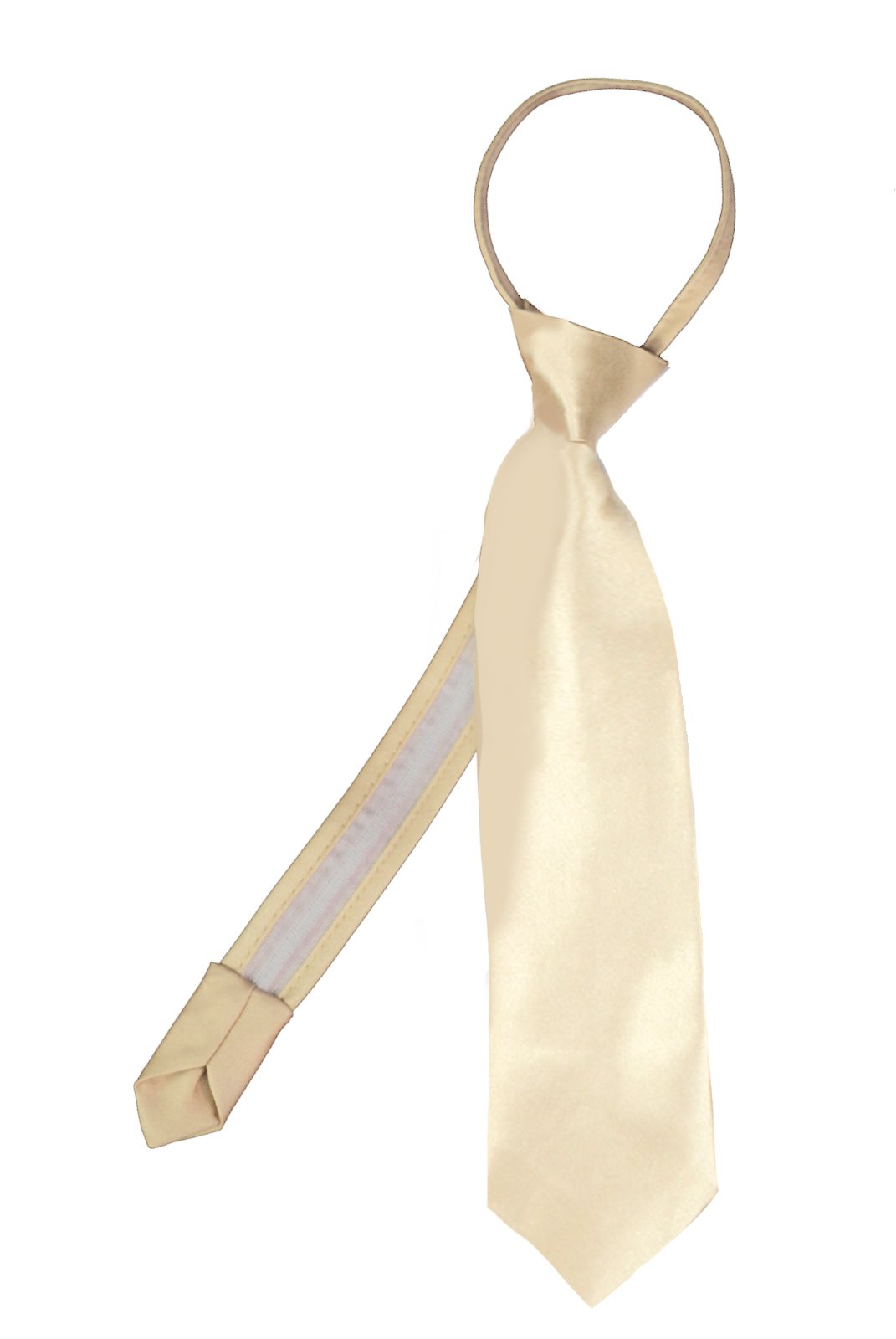 23 Color Satin Zipper Necktie for Boys - Adjustable Formal Neckwear for Suits & Tuxedos from Baby to Teen - Perfect for Weddings, Prom, Graduation & Special Occasions