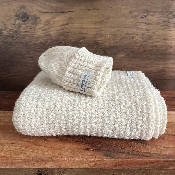 Premium Merino Wool Wrap & Beanie Set - Soft, Warm & Breathable for Winter Travel, Outdoor Activities & Cozy Home Wear