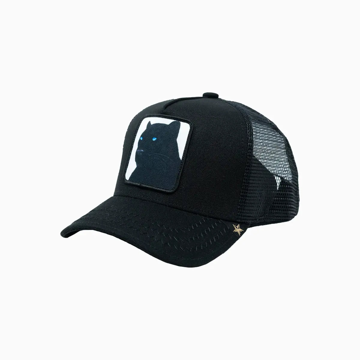 Black Panther Trucker Hat for Men & Women - Adjustable Snapback Cap for Casual Wear, Outdoor Activities, and Marvel Fans - Stylish & Comfortable Design
