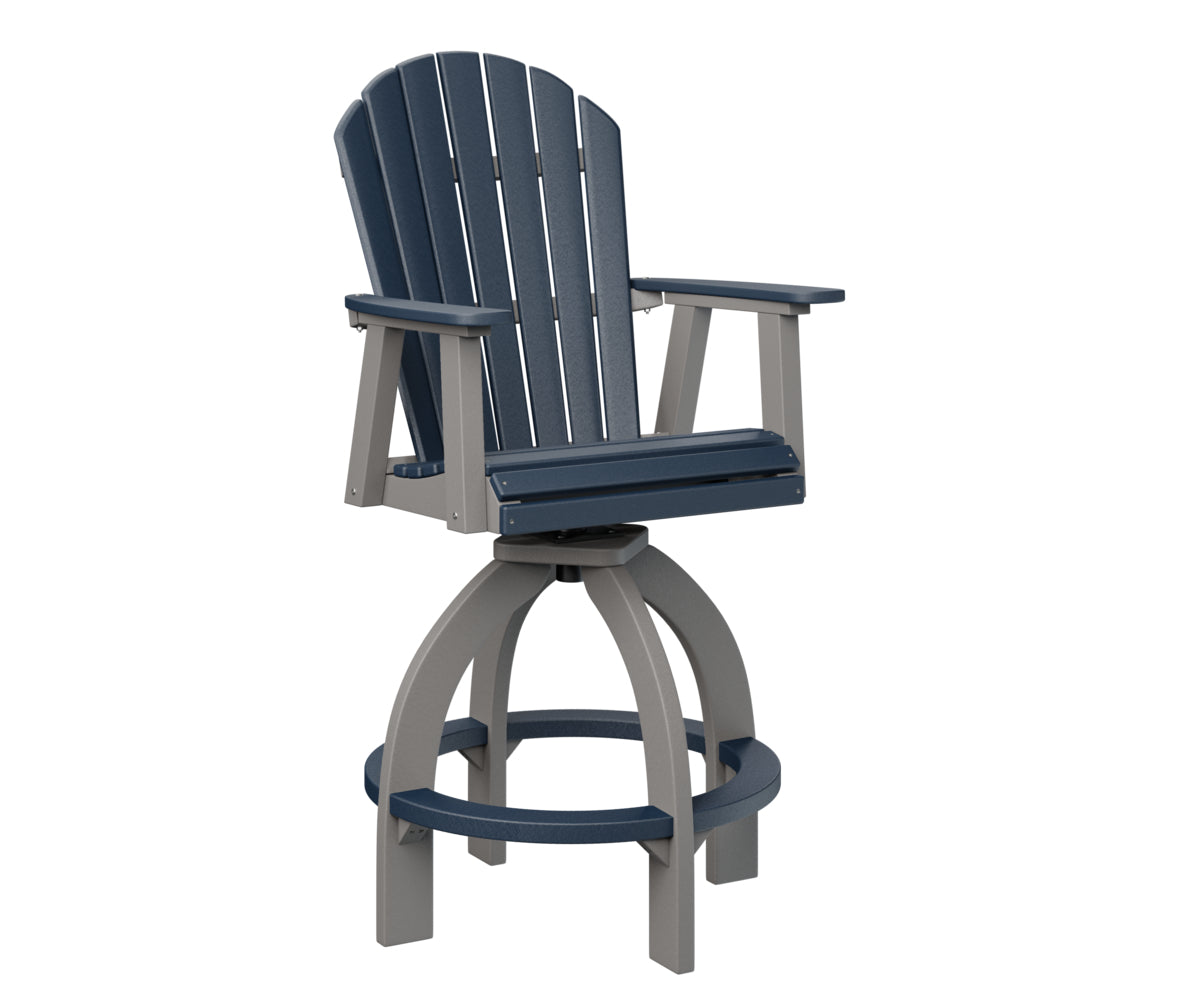 Berlin Gardens Comfo Back Swivel 30 XT Chair - Heavy Duty Outdoor Patio Furniture with 360° Rotation - Perfect for Garden, Deck, Poolside & Backyard Relaxation