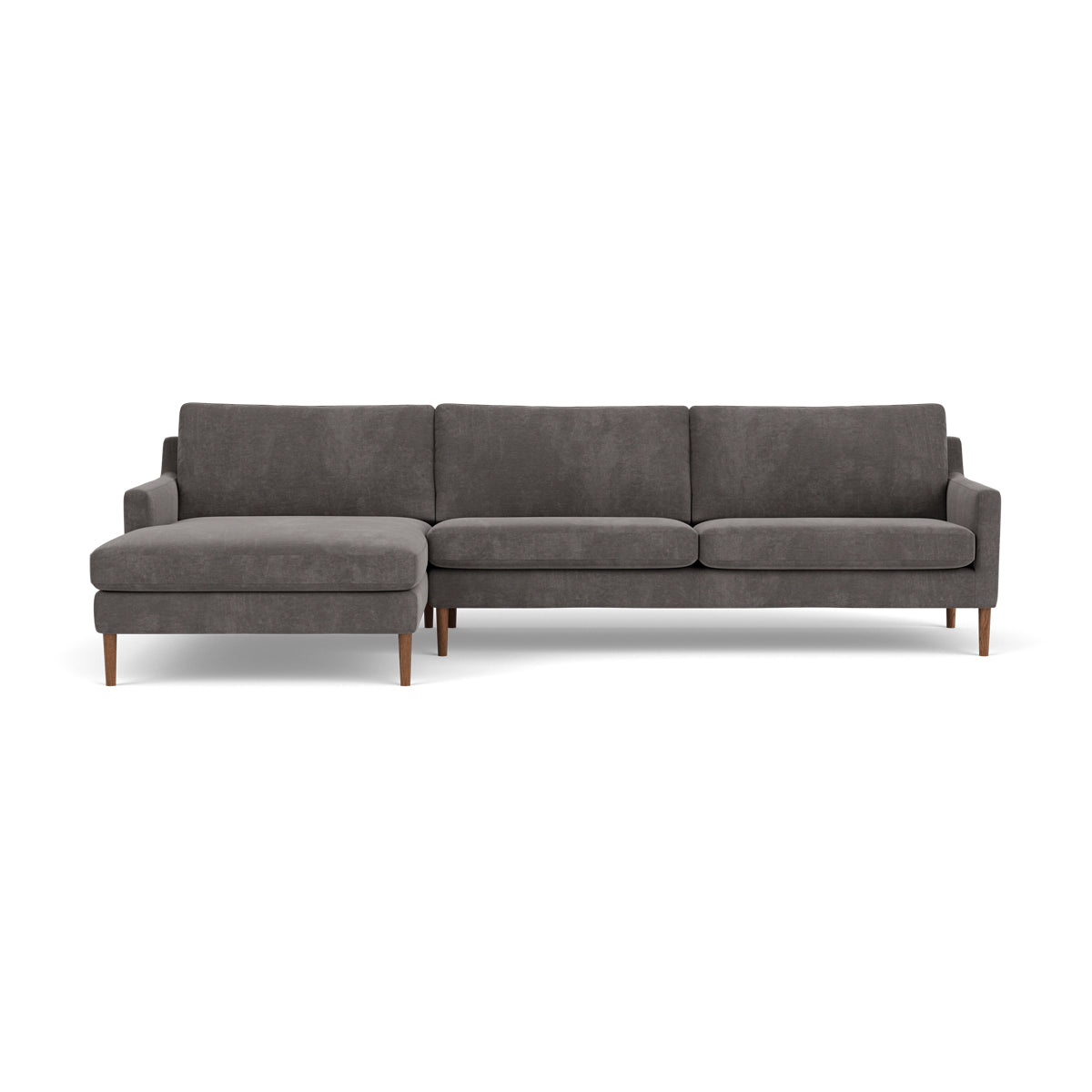 Danny Steel Grey Textured Weave