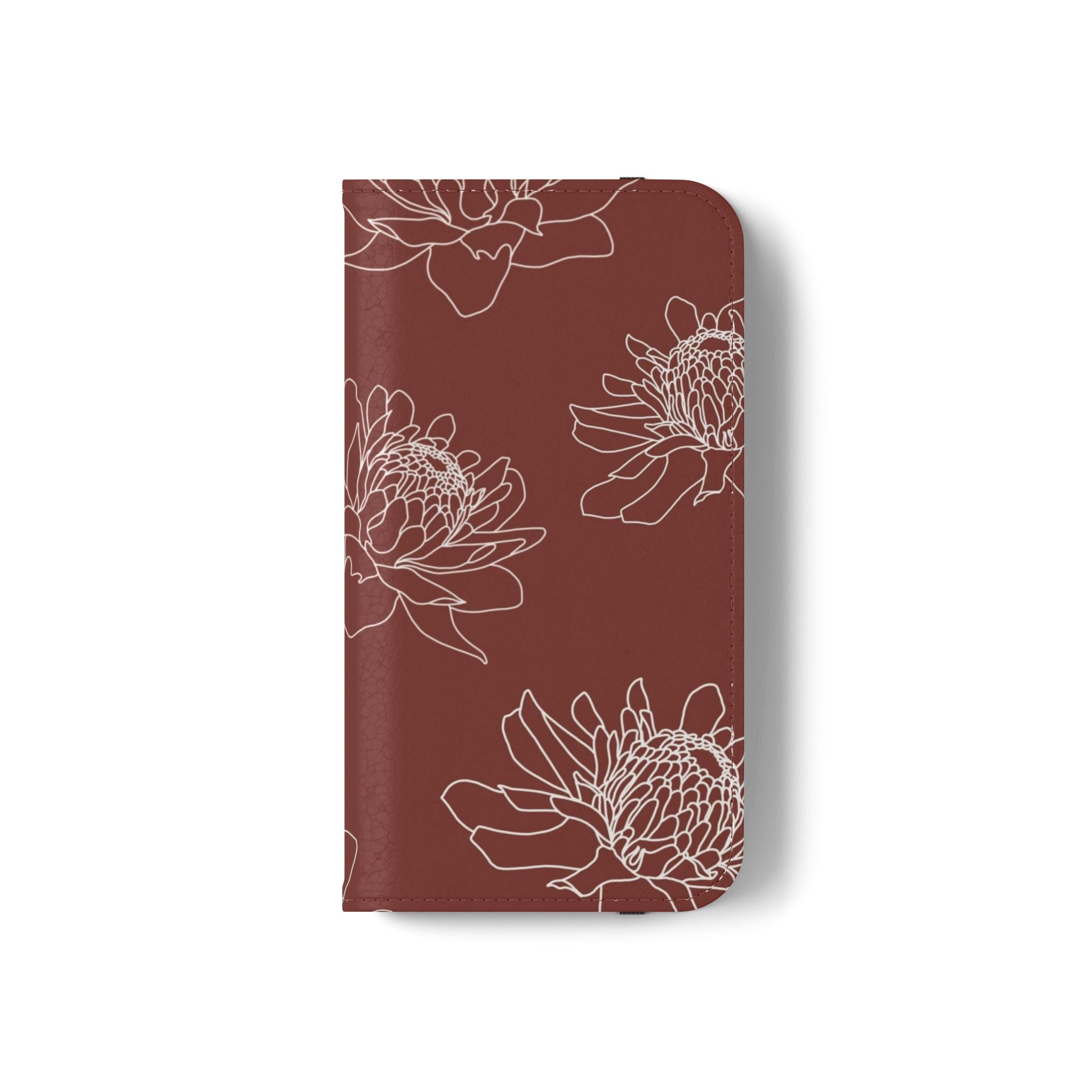 Torch Ginger Folio Case - Elegant & Durable Phone Cover for iPhone & Samsung - Perfect for Travel, Work & Everyday Use