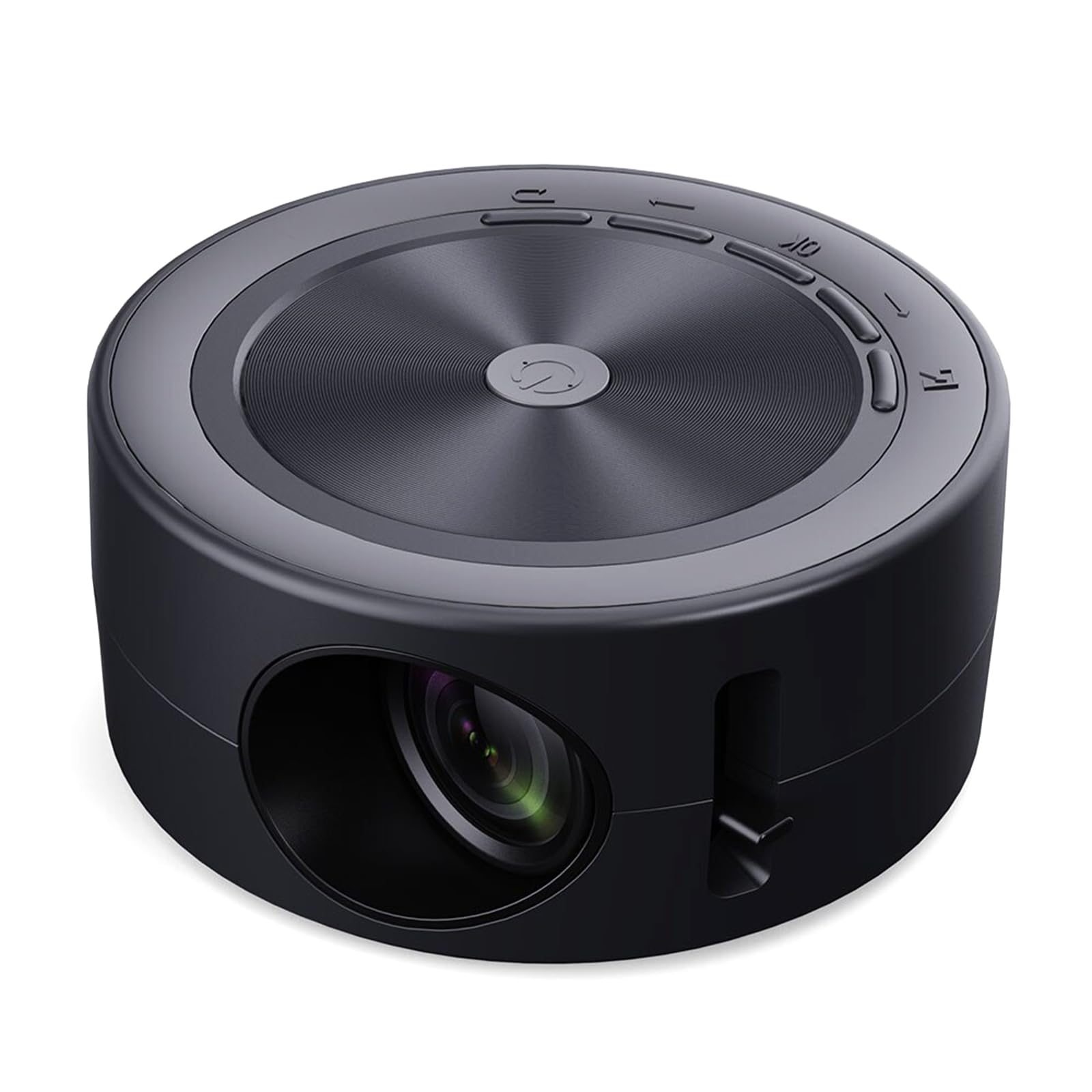 KUAIYIJU YT200 Mini LED Projector 1080P Home Theater for Movies & Gaming