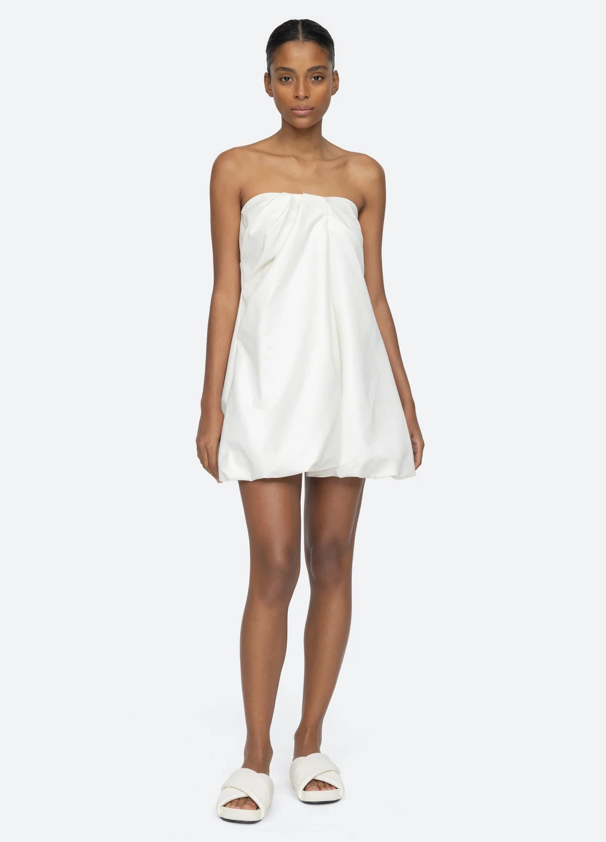 Aerin Women's Elegant Cream Dress - Perfect for Weddings, Parties & Special Occasions