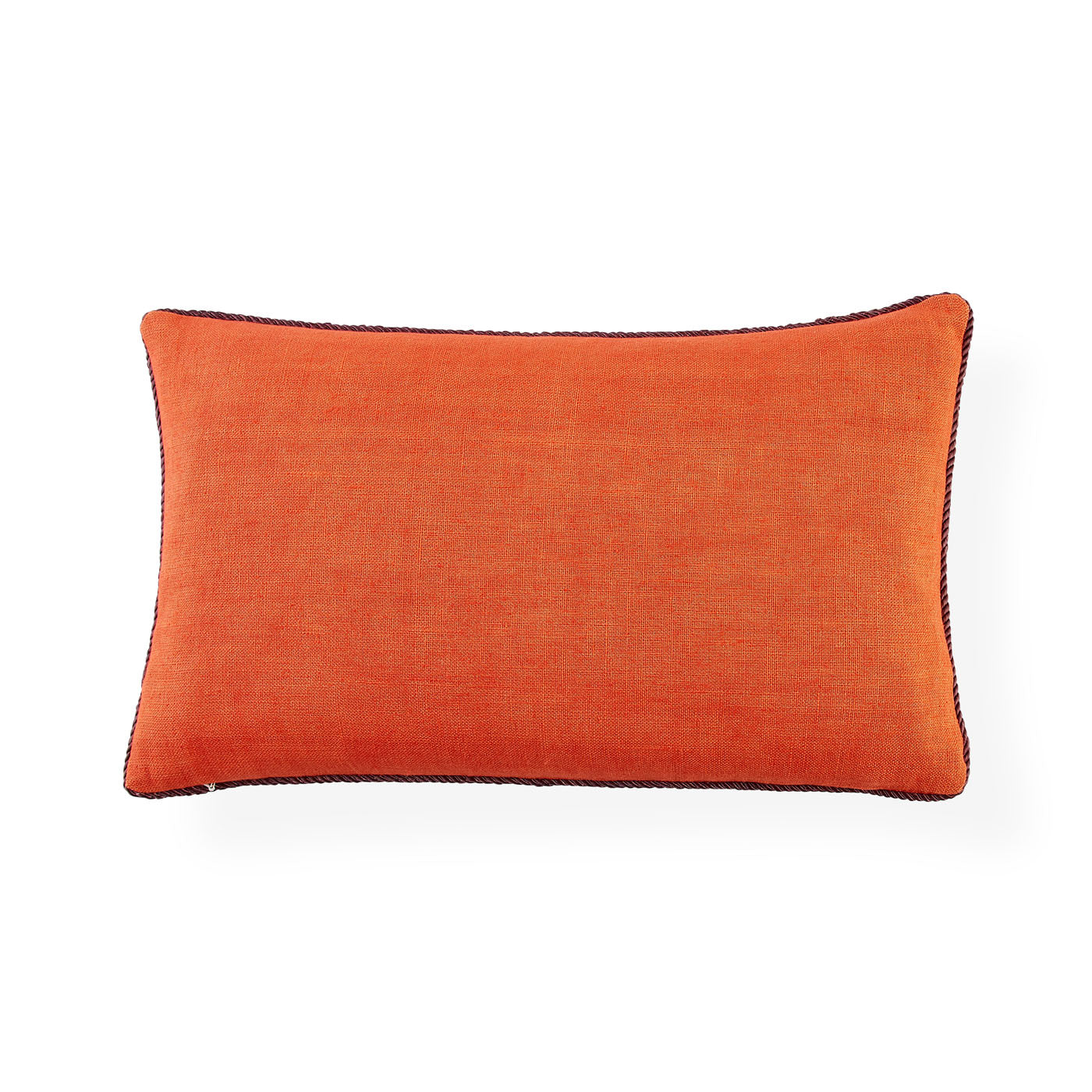 Pompidou Tangerine Path Decorative Throw Pillow - Soft Accent Cushion for Sofa, Bed & Home Decor