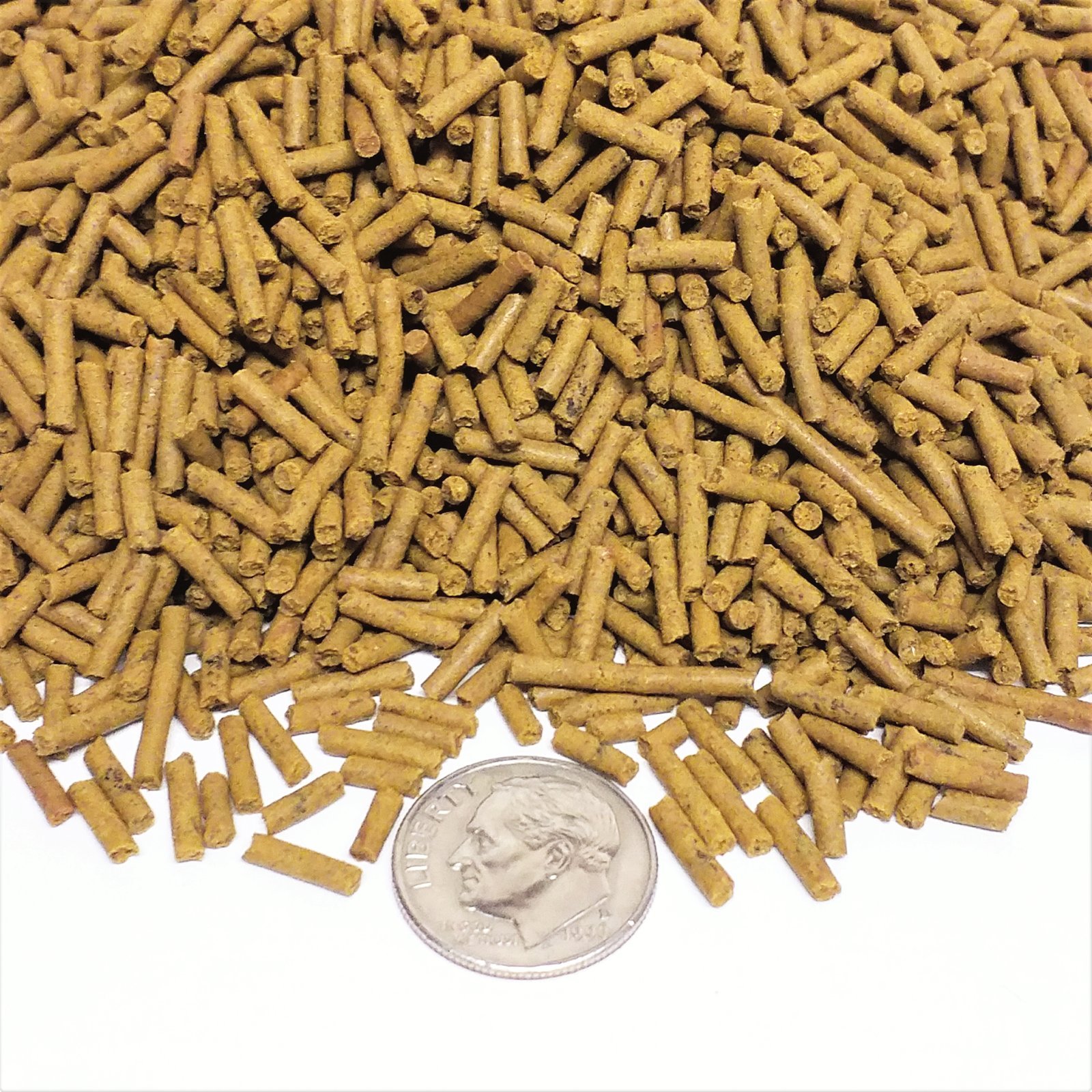 S&B Egg, Krill & Calcium Sinking Micro Sticks for Tropical Fish - High Protein Aquatic Food (4oz/1/4-lb) - Ideal for Betta, Guppy & Goldfish Feeding