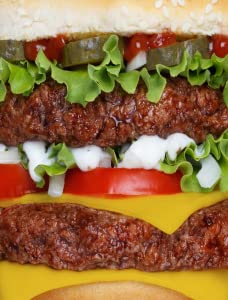 Hamburger Realistic Food Novelty