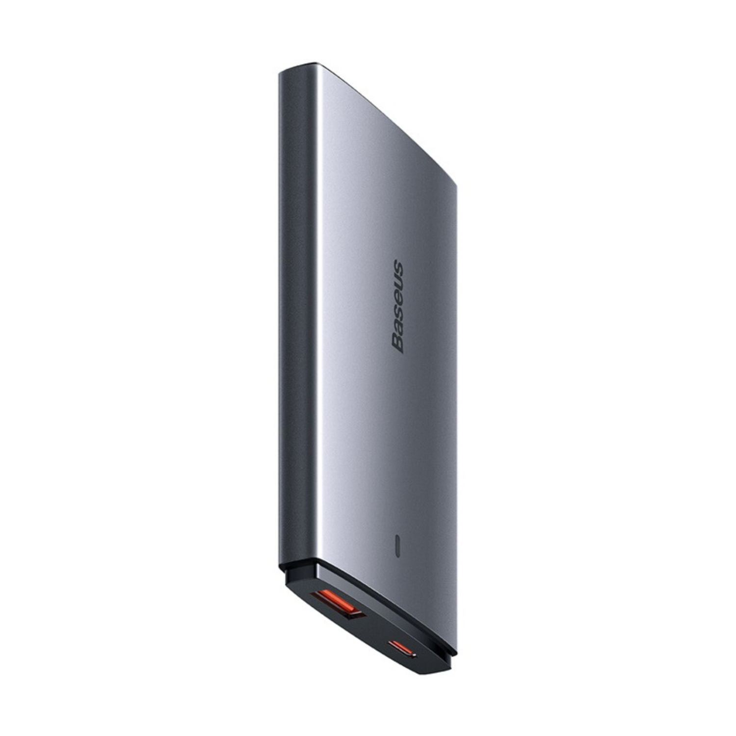 Baseus Ultra-Thin GaN5 65W Fast Charger with Type C & USB A Ports - Perfect for Travelers & Home/Office Use