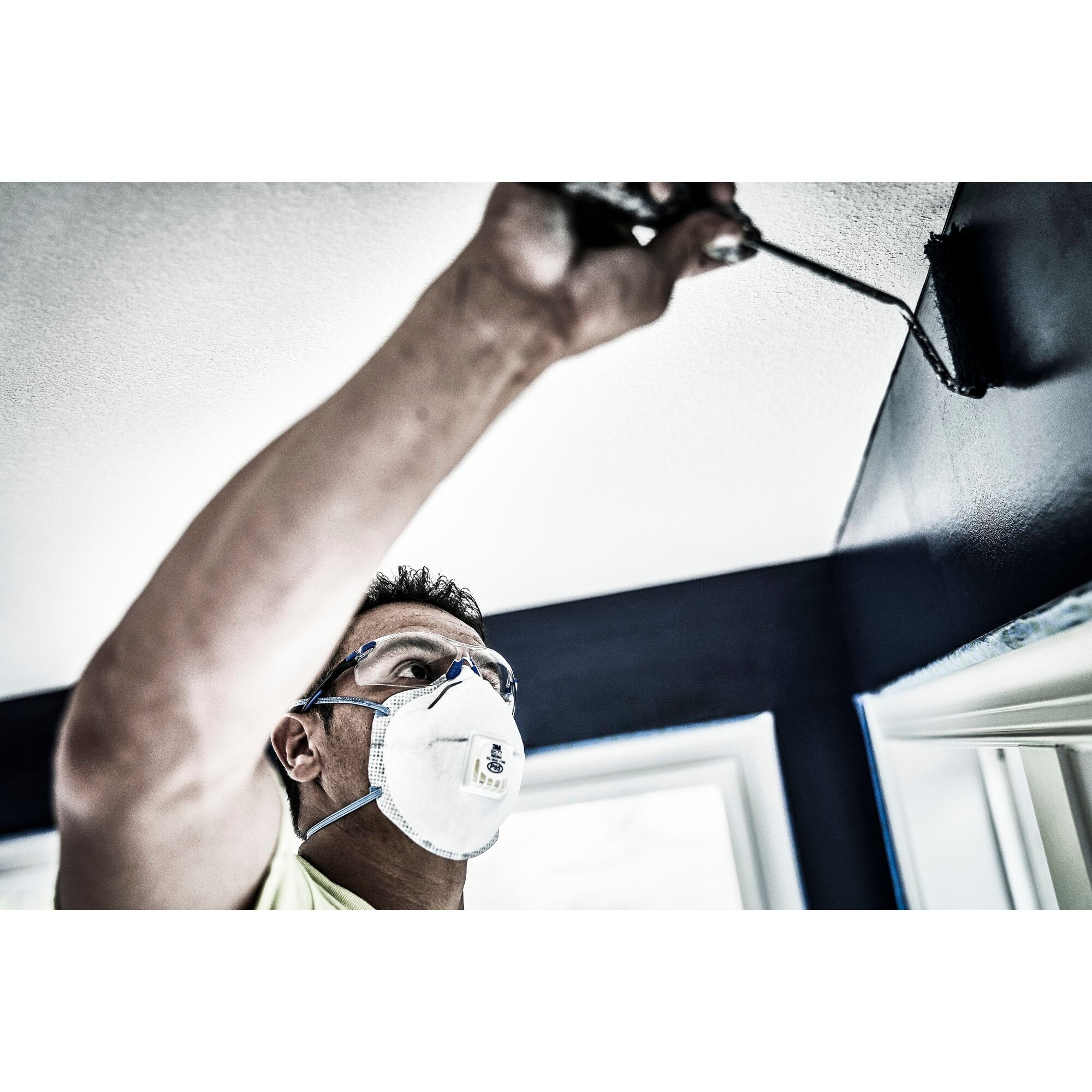 3M Chemical Odor Valved Respirator 8577C2 DC PS, 2-Pack - Protection Against Hazardous Fumes for Painting, Construction & Industrial Work