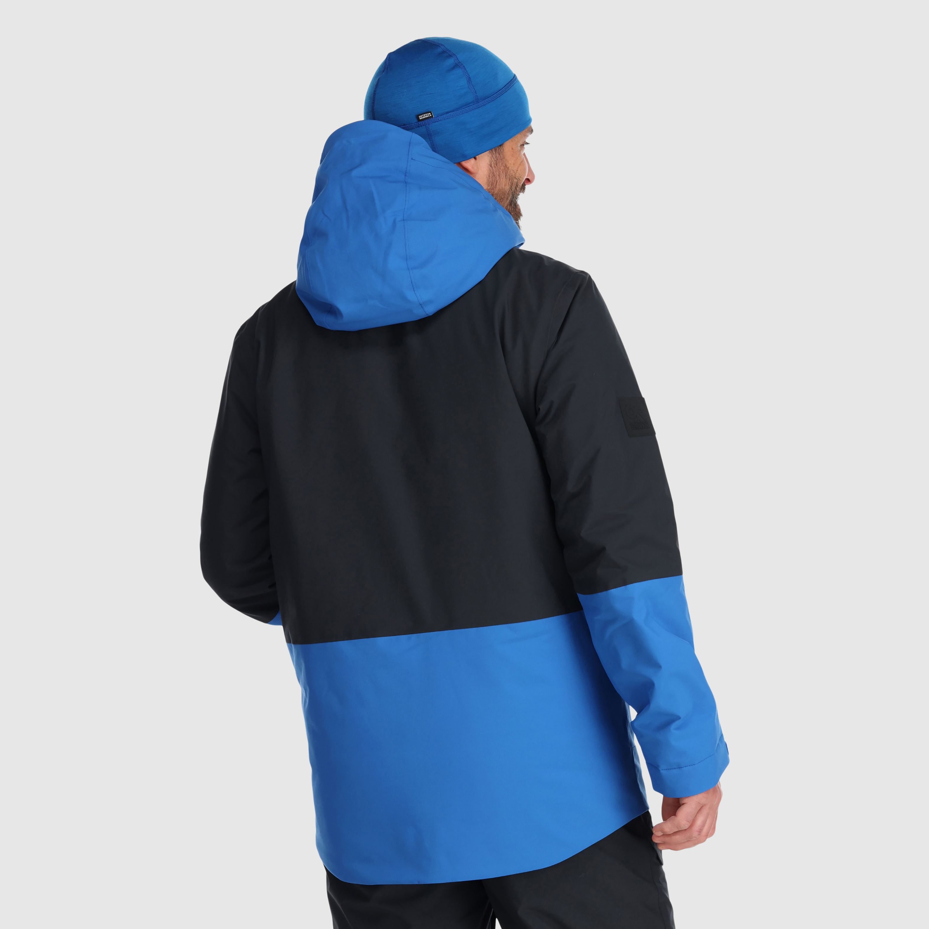 Men's Winter Snowcrew Jacket - Waterproof Windproof Insulated Ski Jacket for Cold Weather - Perfect for Skiing, Snowboarding & Outdoor Adventures