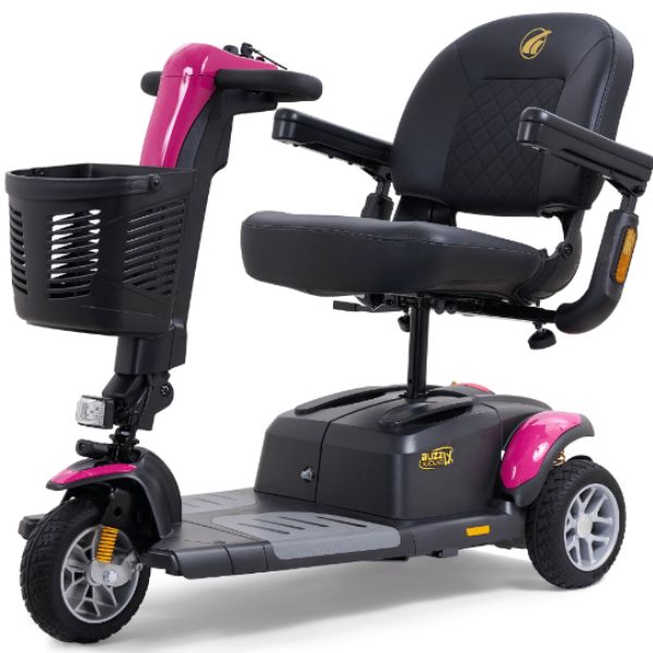 Golden Technologies Buzzaround LX GB119 3-Wheel Mobility Scooter - Lightweight & Portable for Indoor/Outdoor Use - Perfect for Seniors, Shopping & Travel