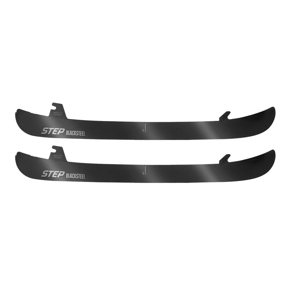 CCM Step Blacksteel XS Replacement Steel Runners - Hockey Skate Blades for Performance & Durability - Perfect for Ice Skating, Training, and Competitive Play
