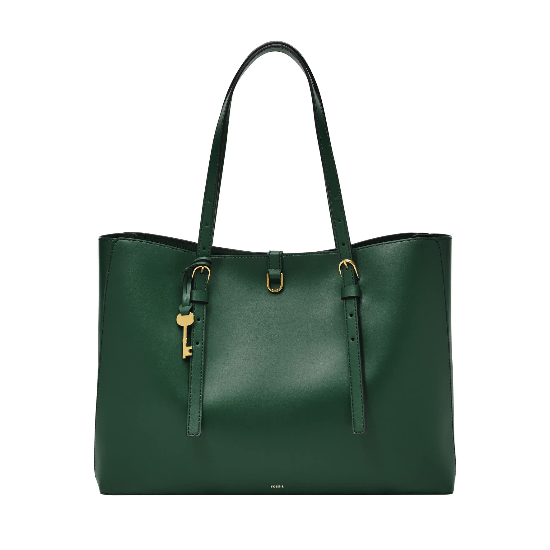 Fossil Women's Kier Vegan Leather Cactus Print Tote Bag - Stylish Handbag for Everyday Use, Work, and Travel