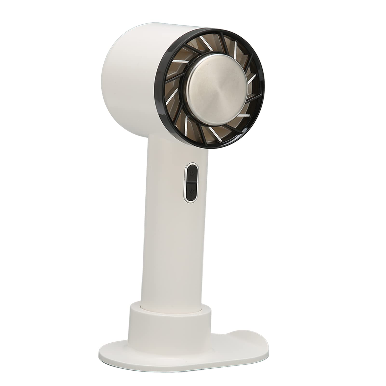 GOWENIC USB Desk Fan - 4 Speed Fast Cooling Rechargeable Portable Fan with Quiet Operation | Compact Personal Fan for Home, Office, Bedroom & Travel | Perfect for Work Desks, Nightstands, Camping & Outdoor Use