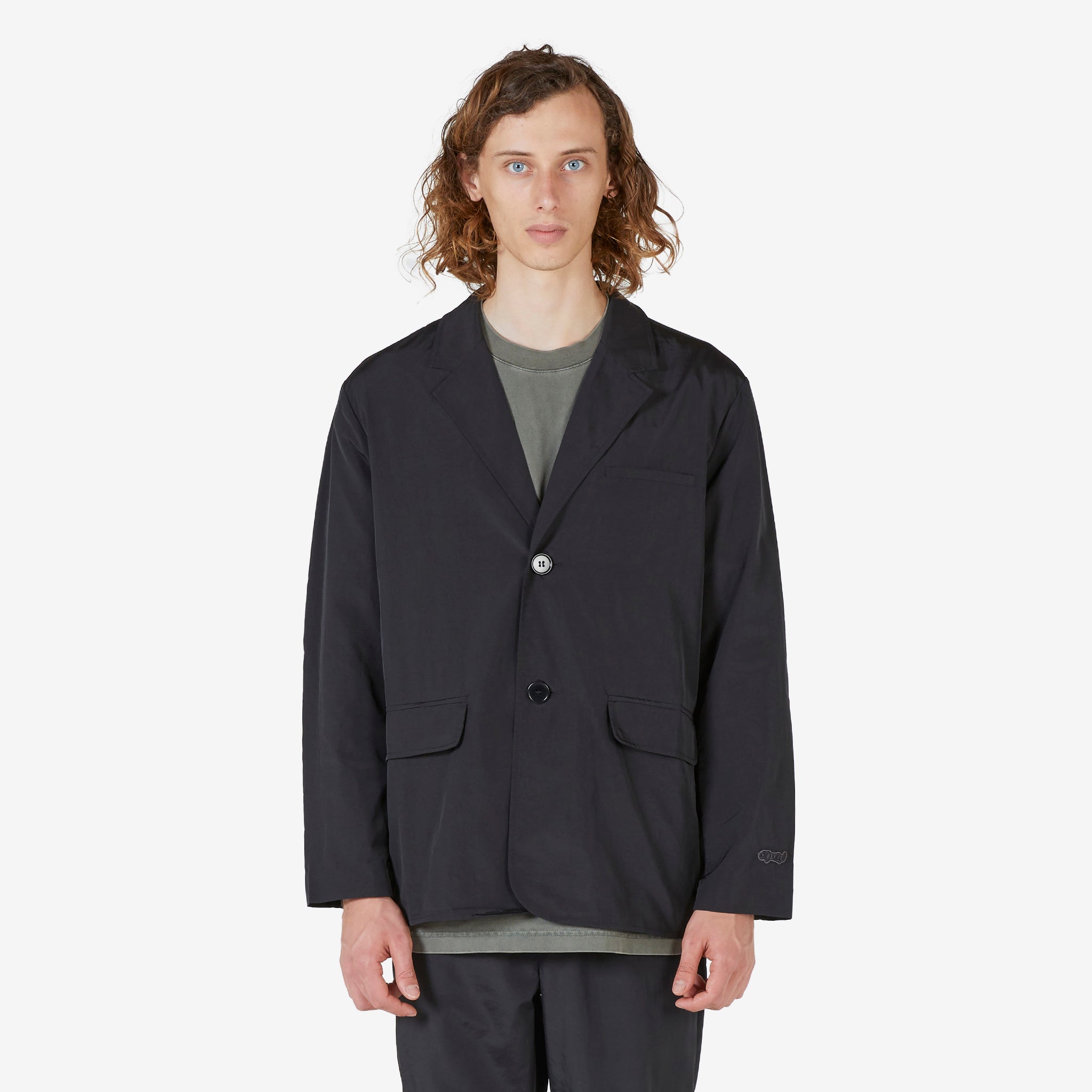 Gabe Men's Black Blazer - Slim Fit Formal Jacket for Business, Office & Special Occasions