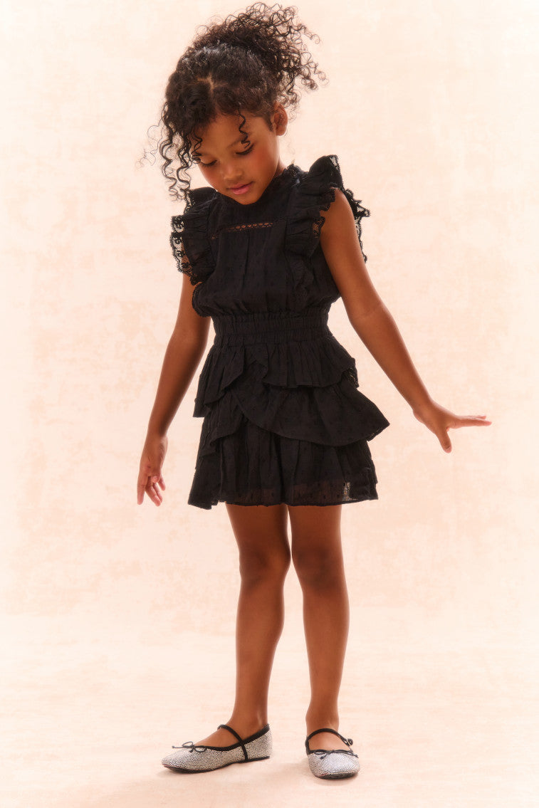 Girls' Cotton Ruffle Dress - Soft & Comfortable Decker Style for Toddlers & Kids | Perfect for Birthday Parties, Family Outings & Special Occasions