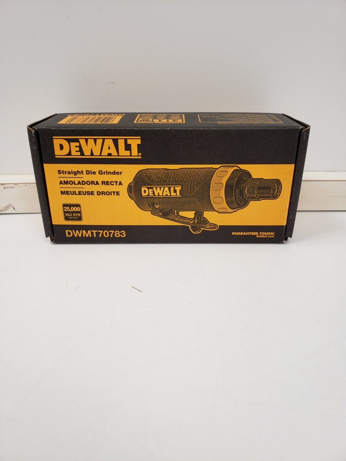 DEWALT DWMT70783 1/4-Inch Die Grinder with 2.5 Amp Motor - Professional Power Tool for Metal Grinding, Sanding & Polishing - Ideal for Automotive, Metalworking & DIY Projects