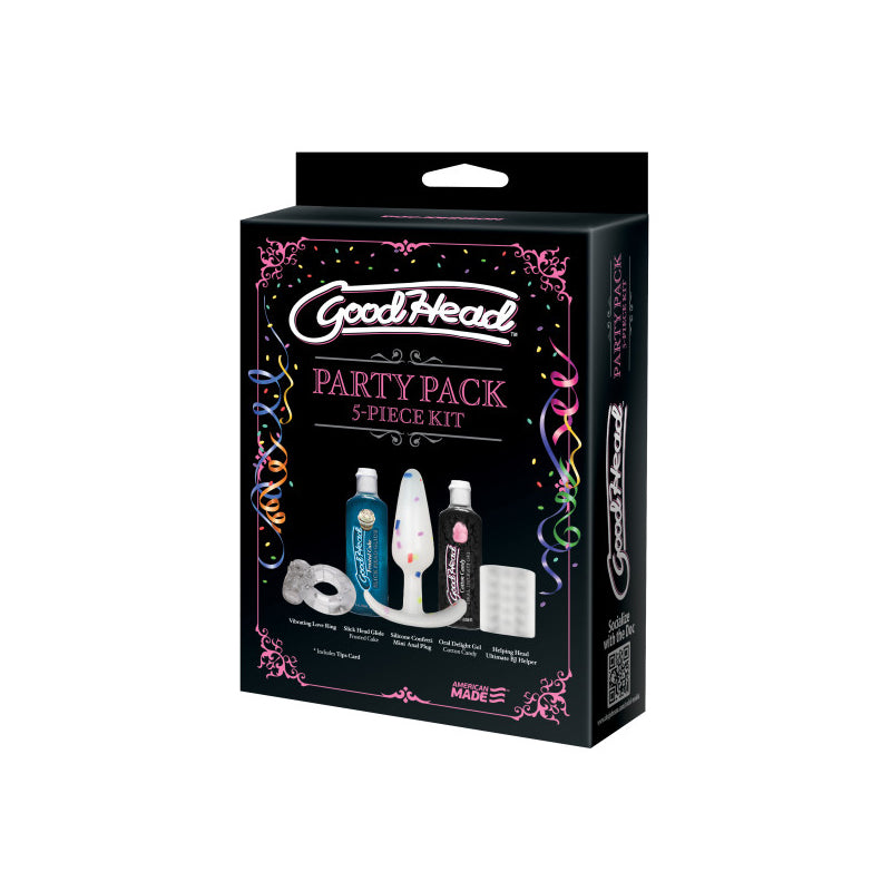 Goodhead Party Pack - 5-Piece Kit for Fun Gatherings & Celebrations | Perfect for Birthdays, Bachelorette Parties & Girls' Night Out