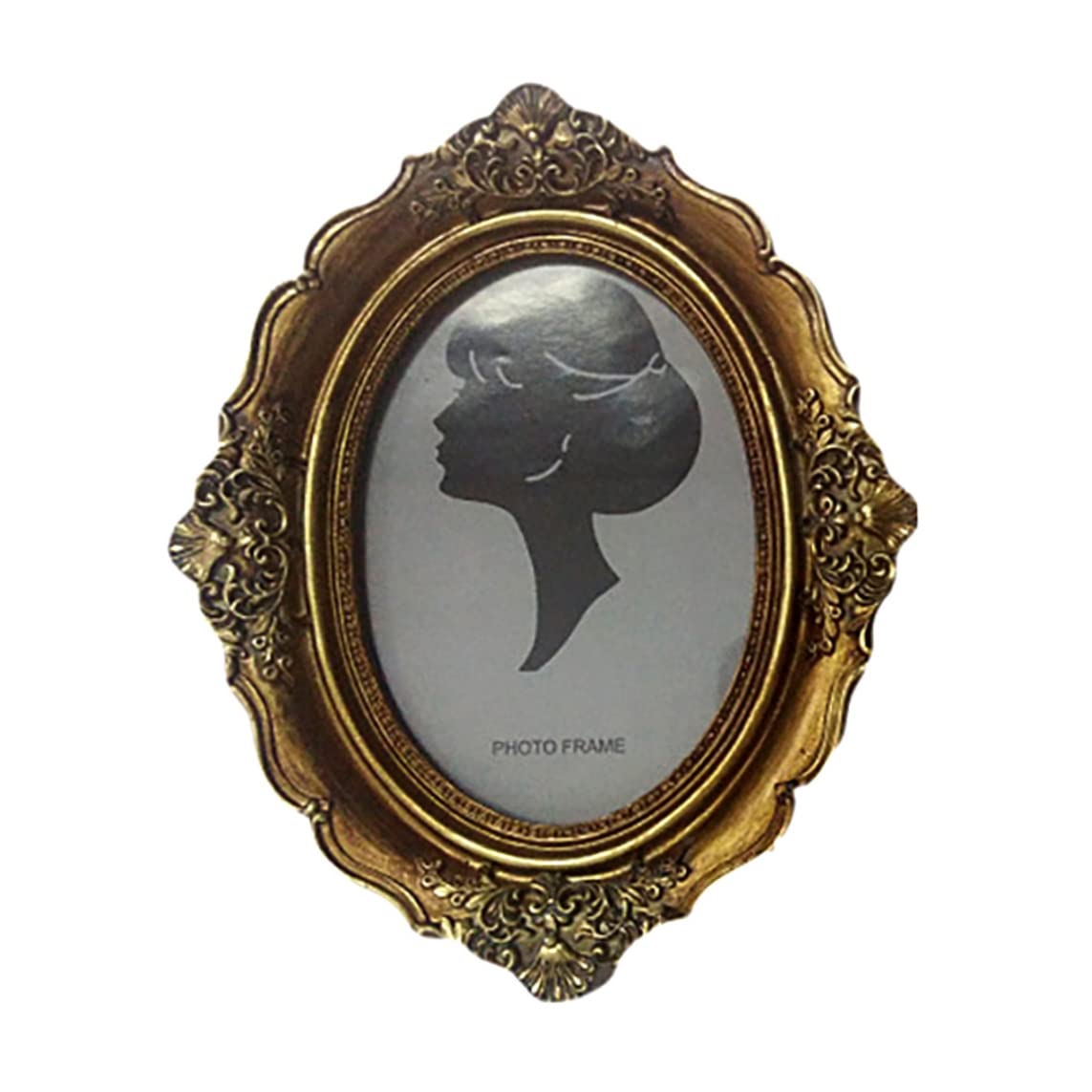 Vintage European Style Luxury Antique Photo Frame - 1pc Elegant Picture Frame for Home Decor, Wall Display, Wedding Photos & Family Portraits