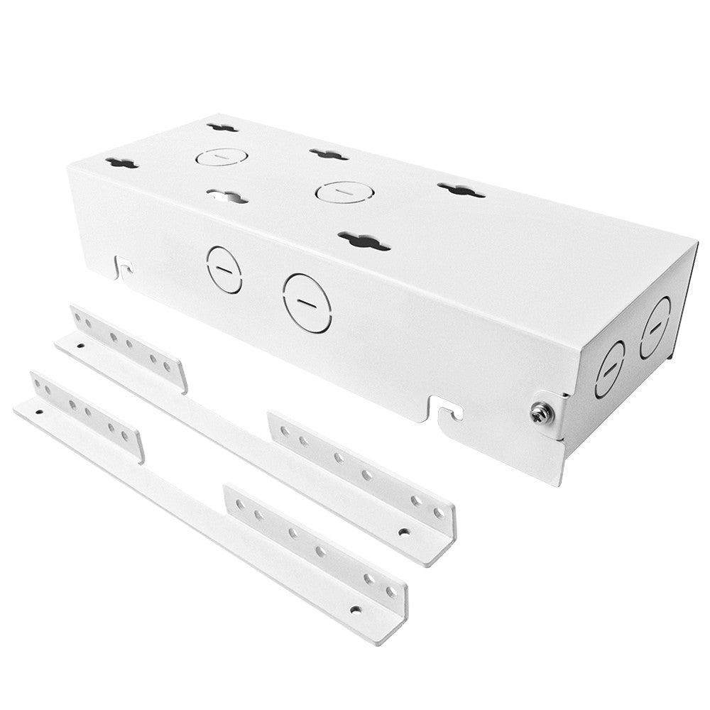 Pavo Series LED Linear High Bay Light Pendant Mounting Box - Durable Hanging Kit for Warehouse, Gym & Industrial Lighting