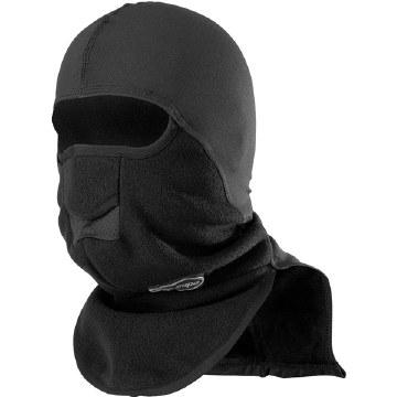 Pharaoh Deluxe II Balaclava Black - Winter Ski Mask for Men & Women - Cold Weather Face Cover for Motorcycle, Snowboarding, and Outdoor Activities