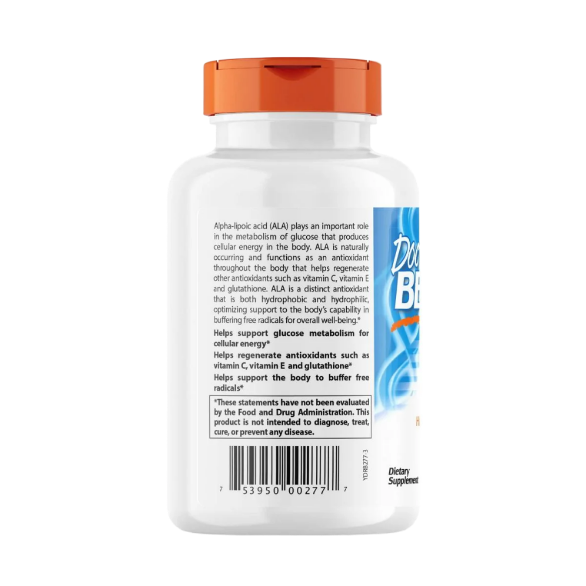 Doctor's Best Alpha Lipoic Acid 300mg - 180 Vegan Capsules for Antioxidant Support & Blood Sugar Balance - Perfect for Daily Wellness & Nerve Health Supplement