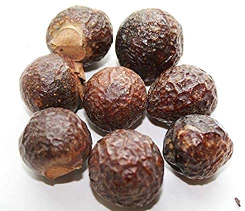 REETHA ARITHA Soap Nuts (Sapindus Mukorossi) - 400g Natural Hair Shampoo for Chemical-Free Cleansing | Organic Vegan Hair Care for Dandruff & Scalp Health | Perfect for Eco-Friendly Bathroom & Sustainable Lifestyle
