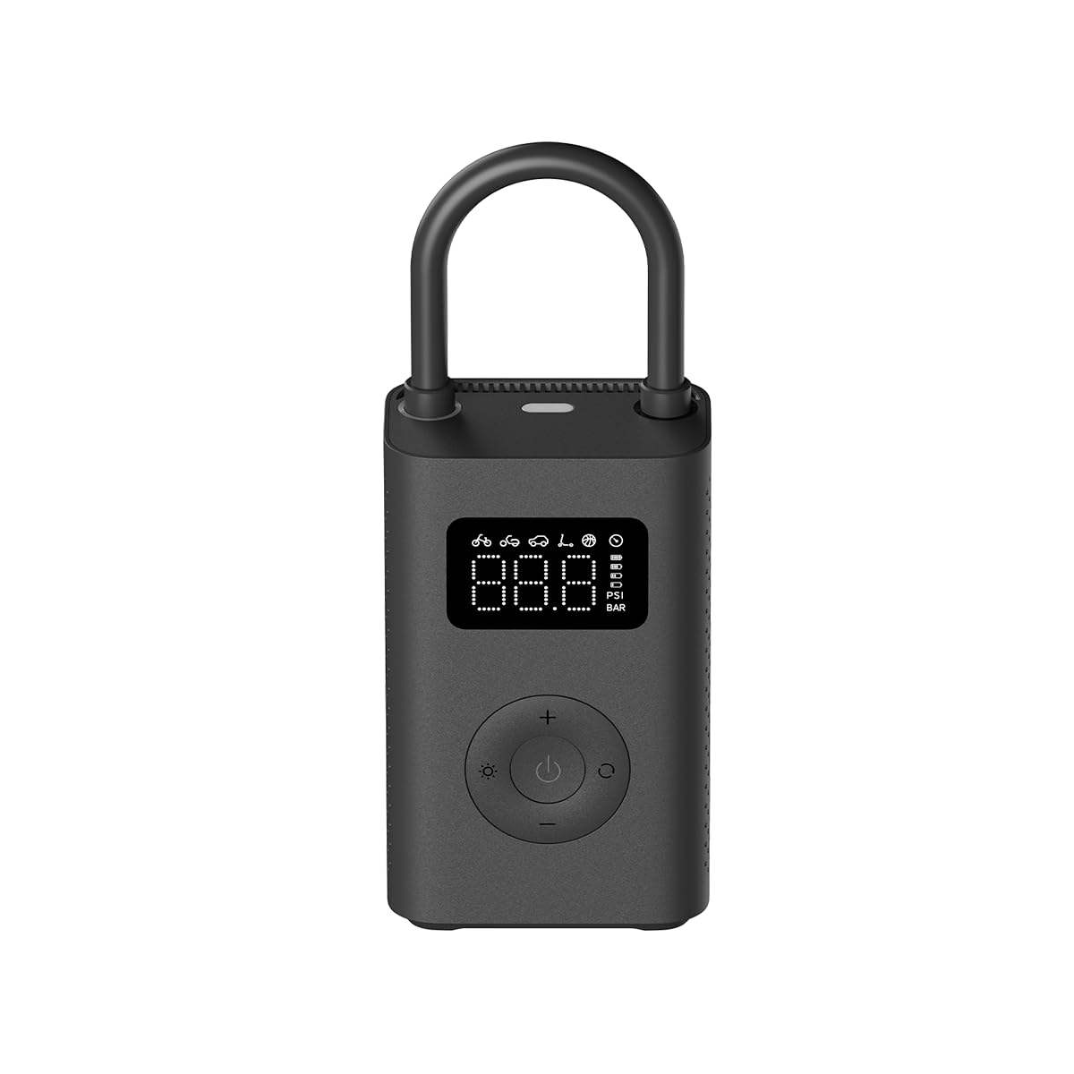 Xiaomi Portable Electric Air Compressor 2 for Car Tires - 0.2-10.3 Bar/3-150PSI, 6 Modes, 2000mAh Battery, USB-C Charging, LED Display - Perfect for Road Trips, Emergency Tire Inflation & Outdoor Adventures (Black, ES Version)