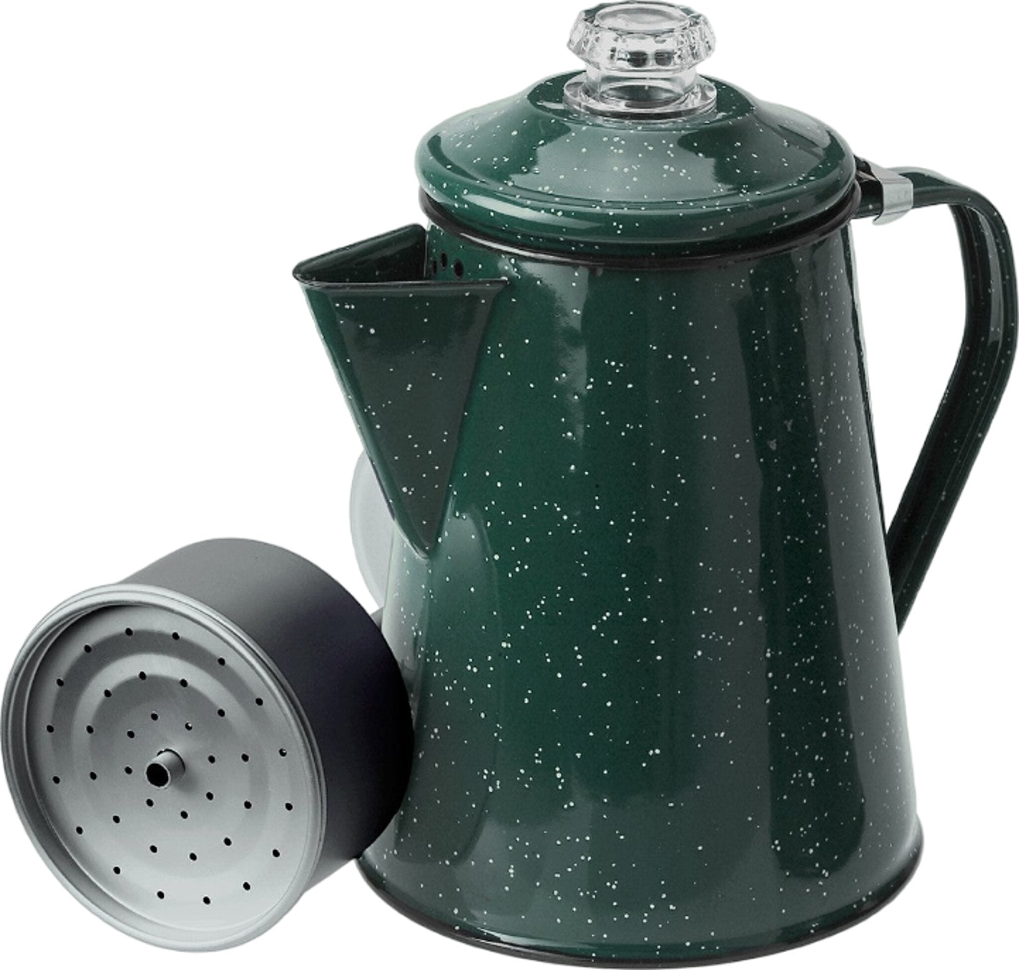 12 Cup Coffee Percolator - Stainless Steel Stovetop Coffee Maker for Camping, Home & Office - Classic Brew for Rich Flavor & Aroma